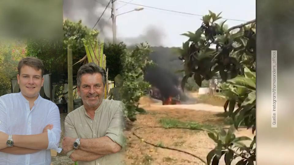 Feuer-Unglück bei Thomas Anders und Sohn Alexander
