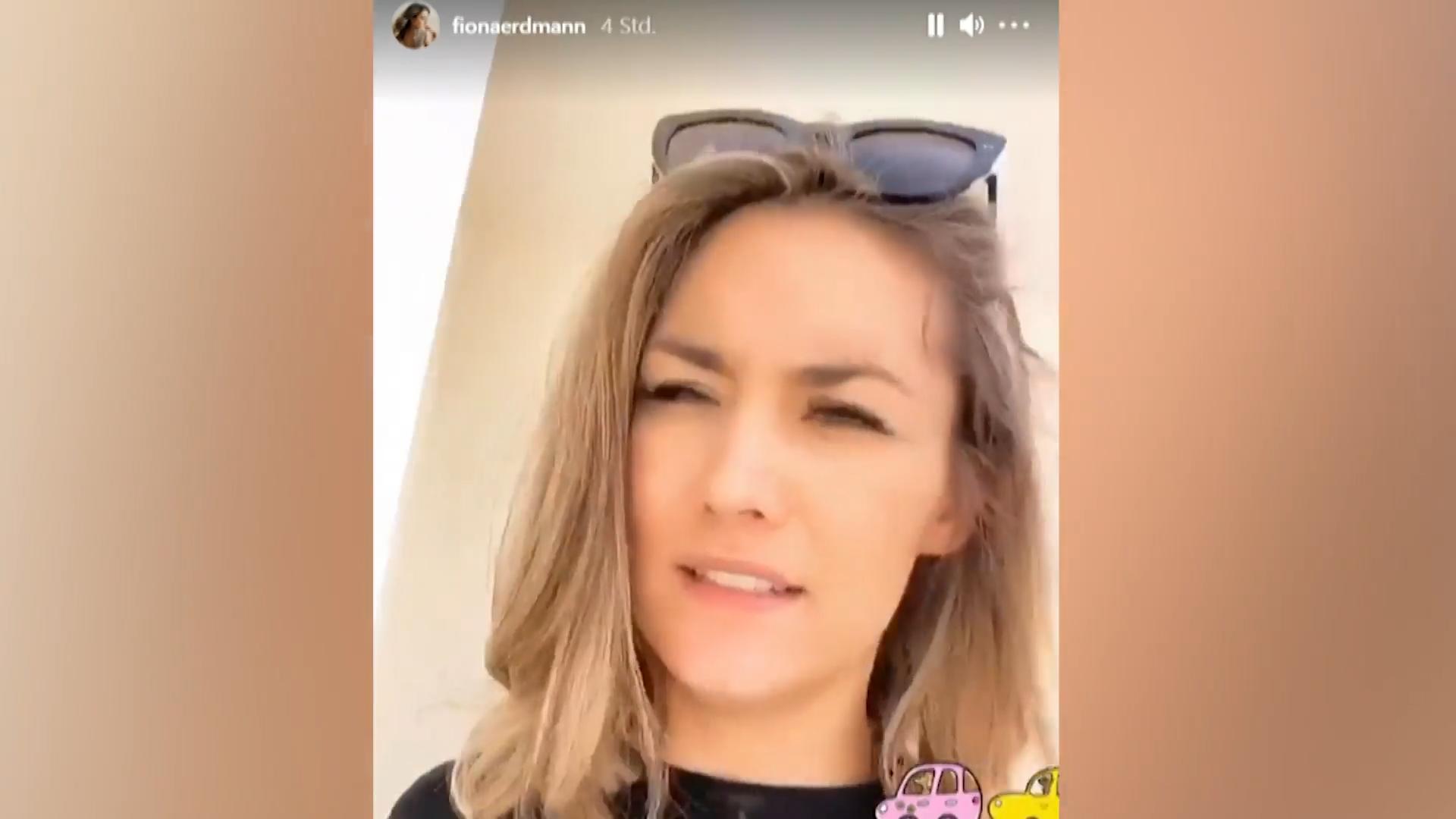 Fiona Erdmann mit dem Schrecken davongekommen