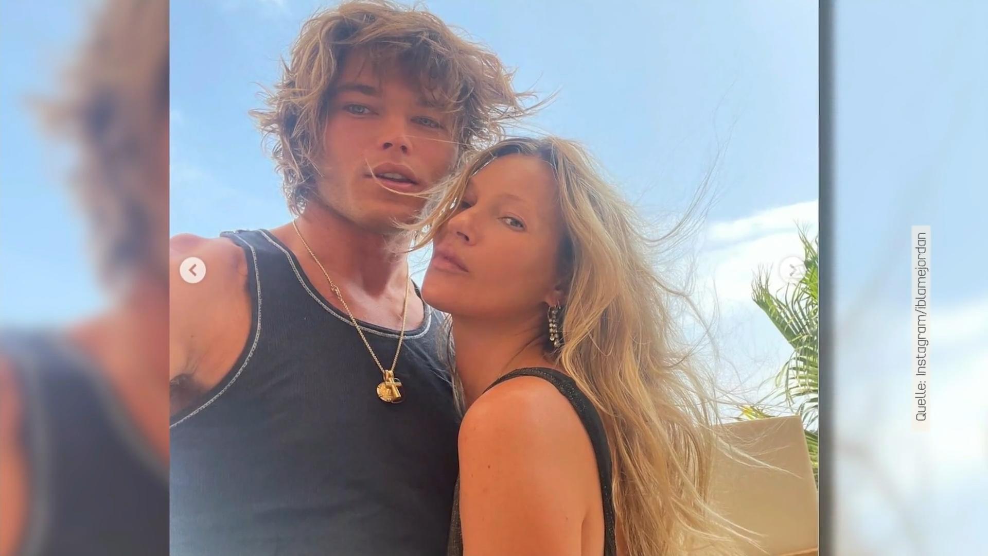 Neue Liebesgerüchte um Kate Moss & Jordan Barrett