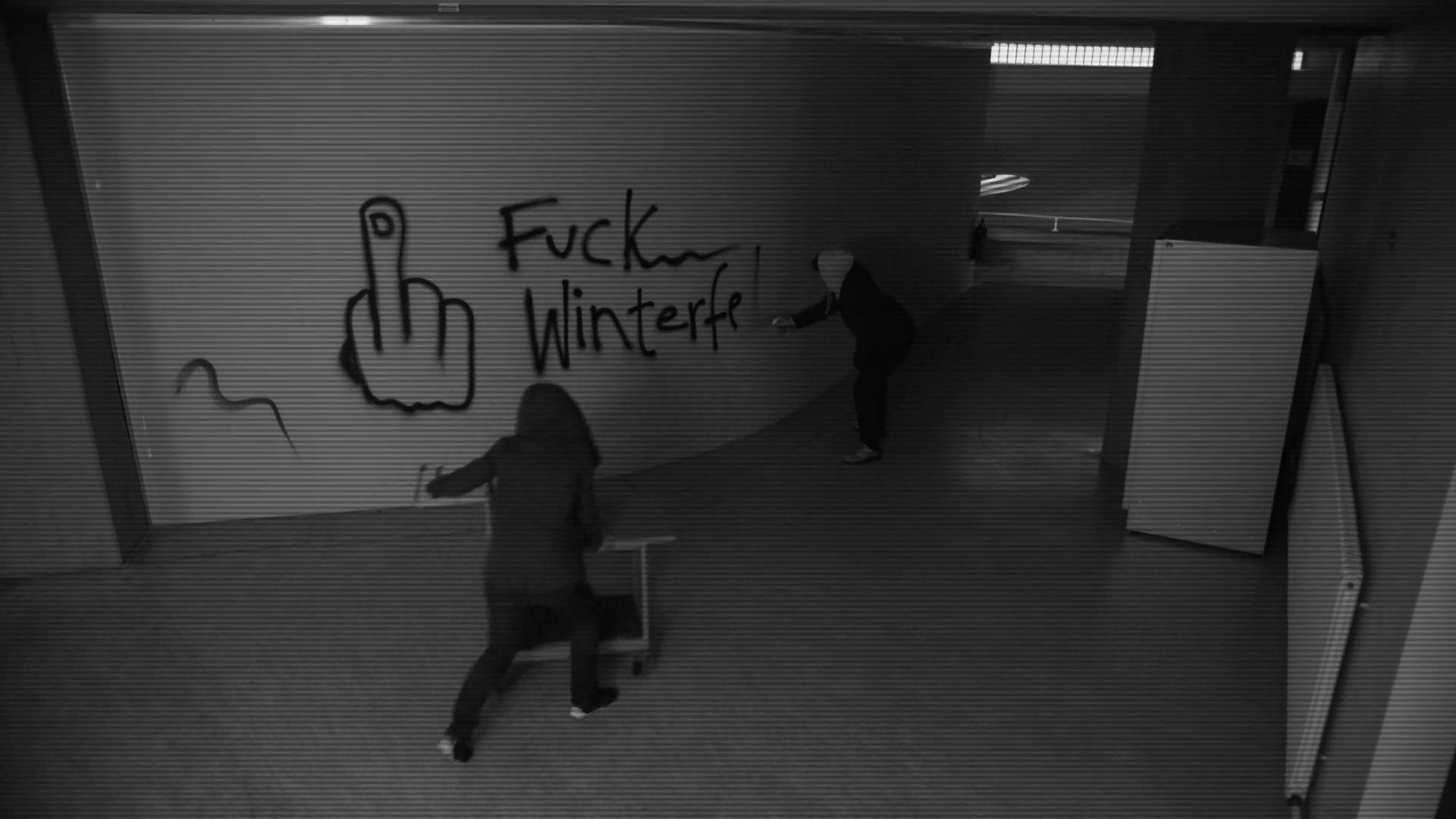 Vandalismus für den guten Zweck?