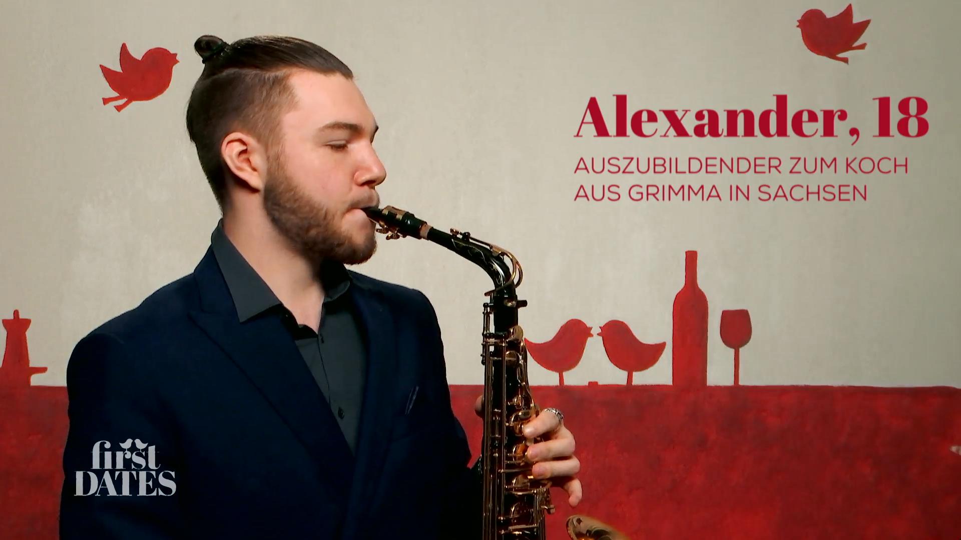 Alexander will sein Date mit Musik verzaubern!