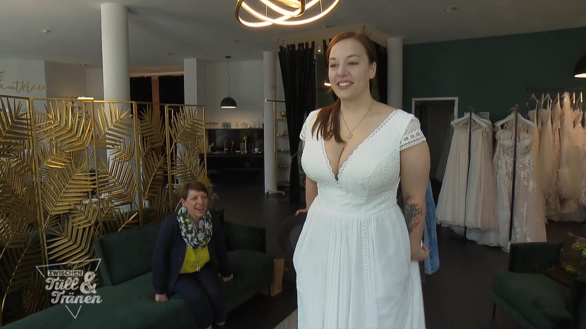 Natalie staunt nicht schlecht über sich selbst