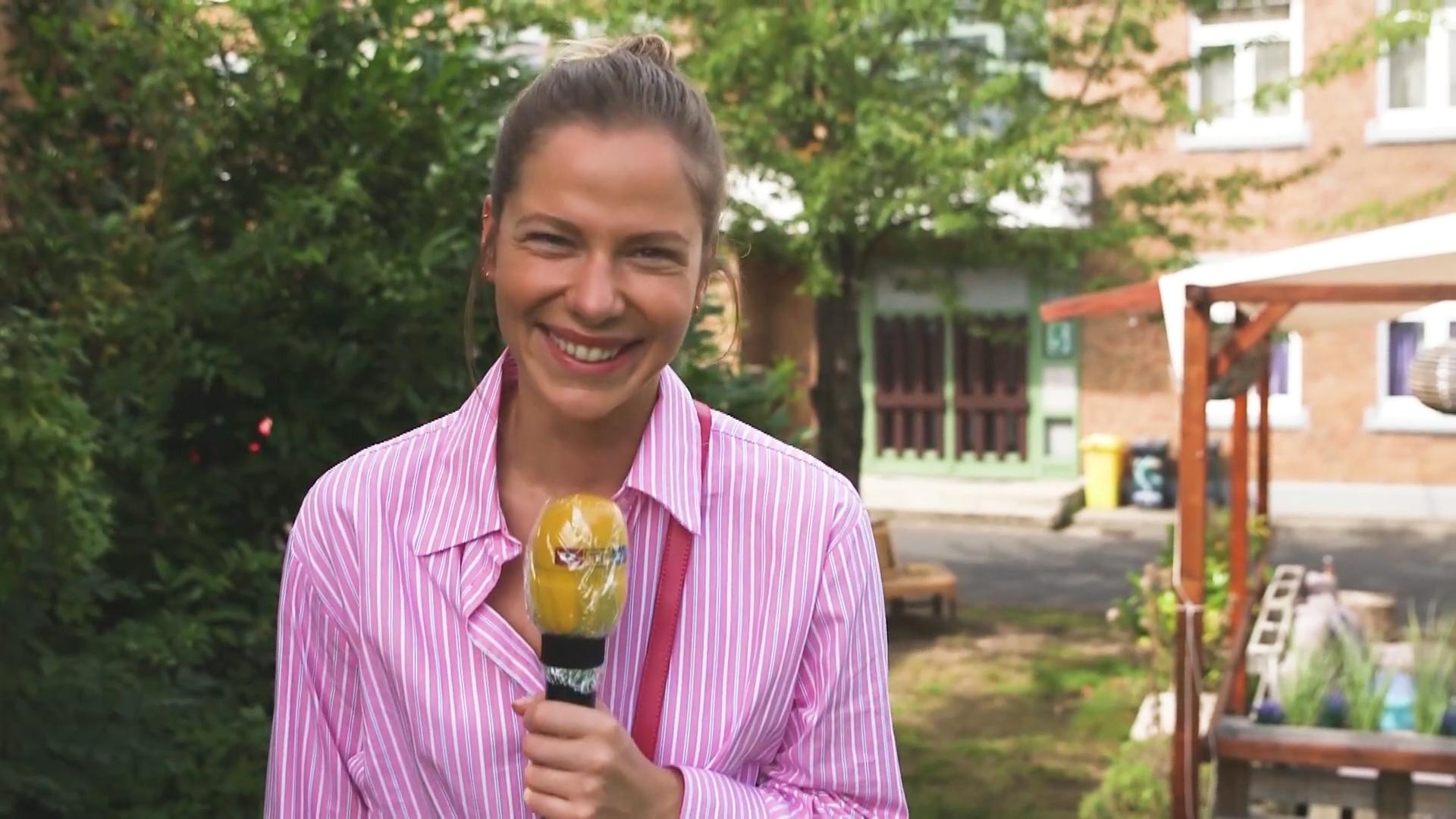 Cheyenne Pahdes Abschied vom AWZ-Set