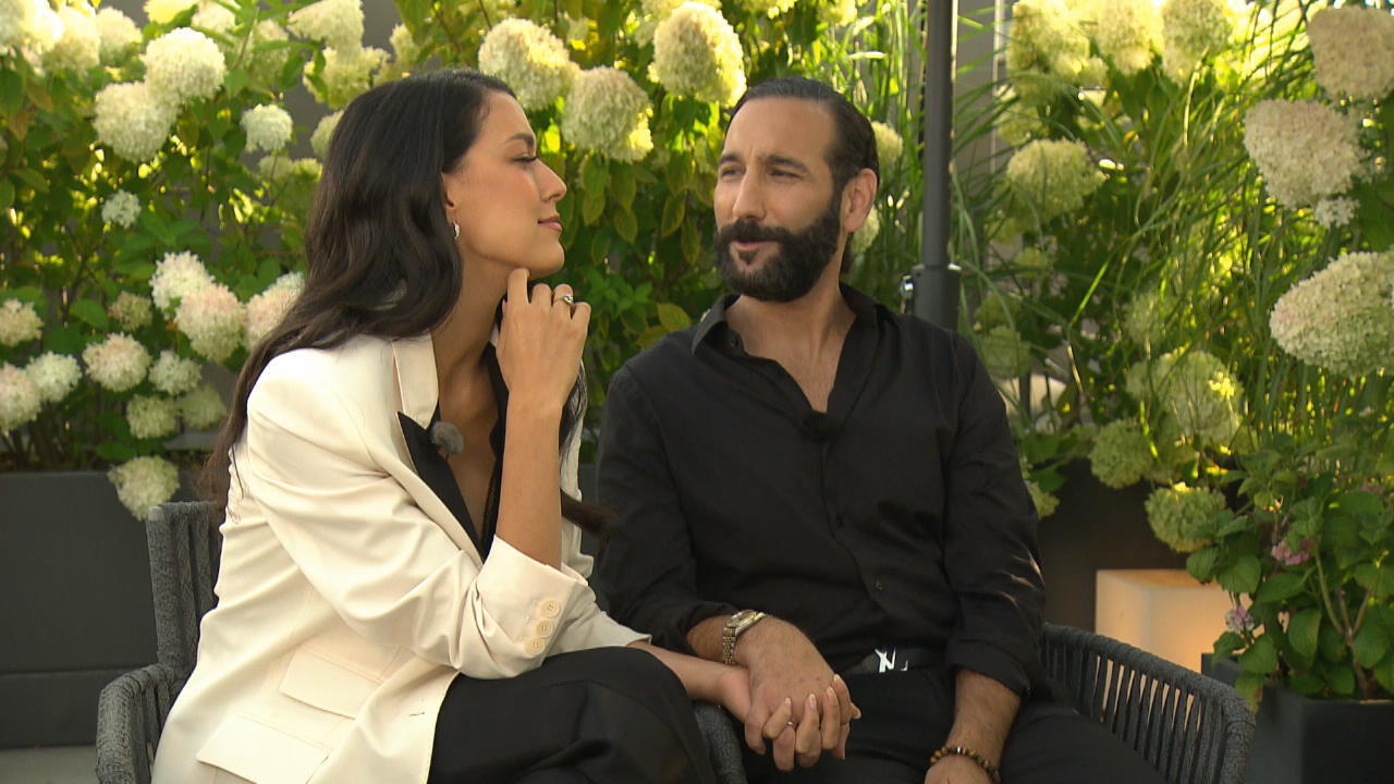 Rebecca Mir und Massimo Sinato im Liebesinterview