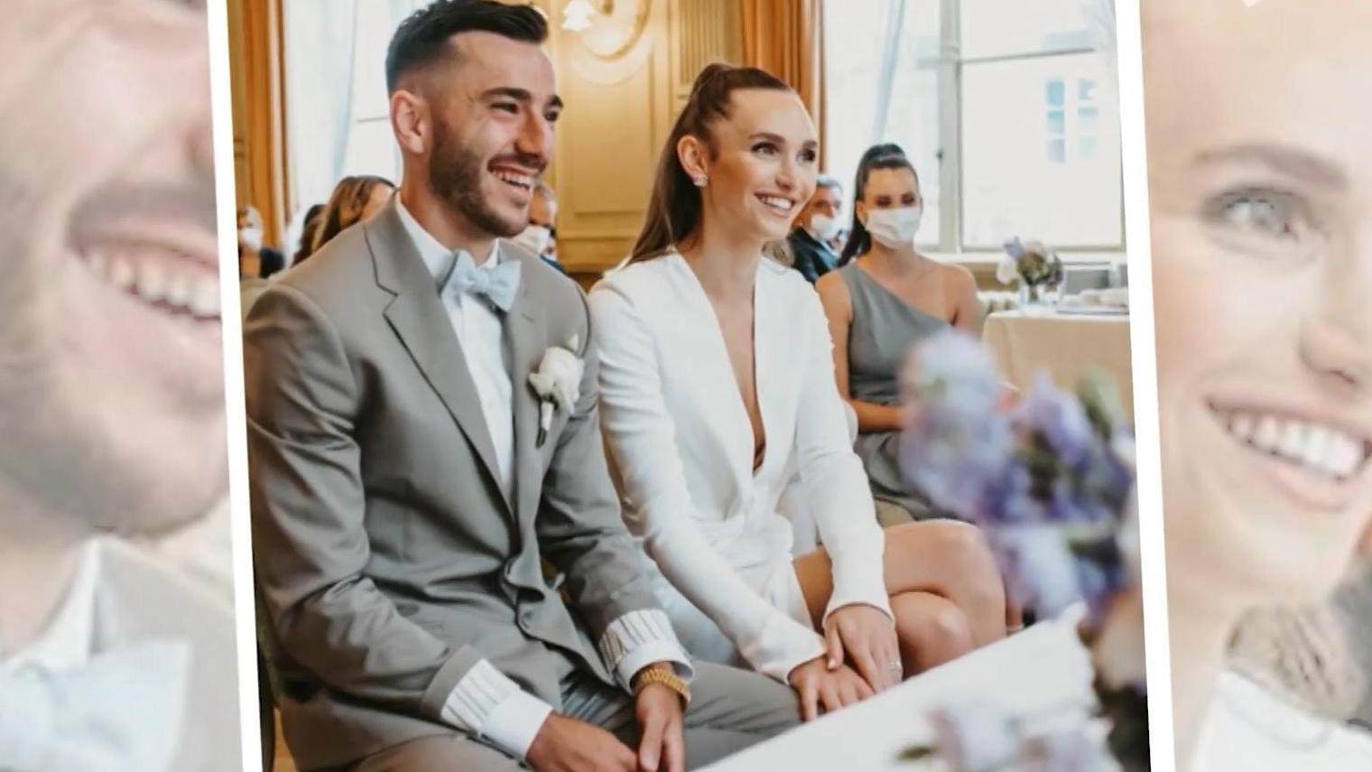 Anna Wilken hat Freund Sargis geheiratet