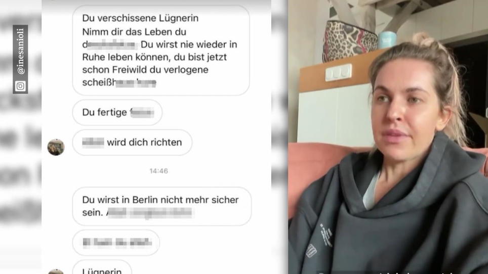 Klare Ansage Ines Anioli Meldet Sich Nach Hass Nachrichten Zu Wort