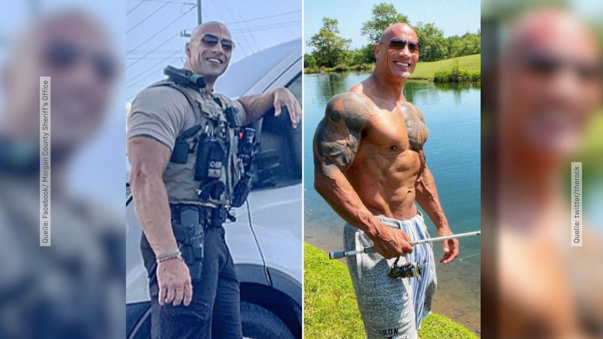 Dwayne „The Rock“ Johnson hat einen Doppelgänger