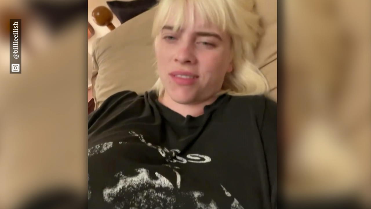 Billie Eilish regt sich über ihre Brüste auf