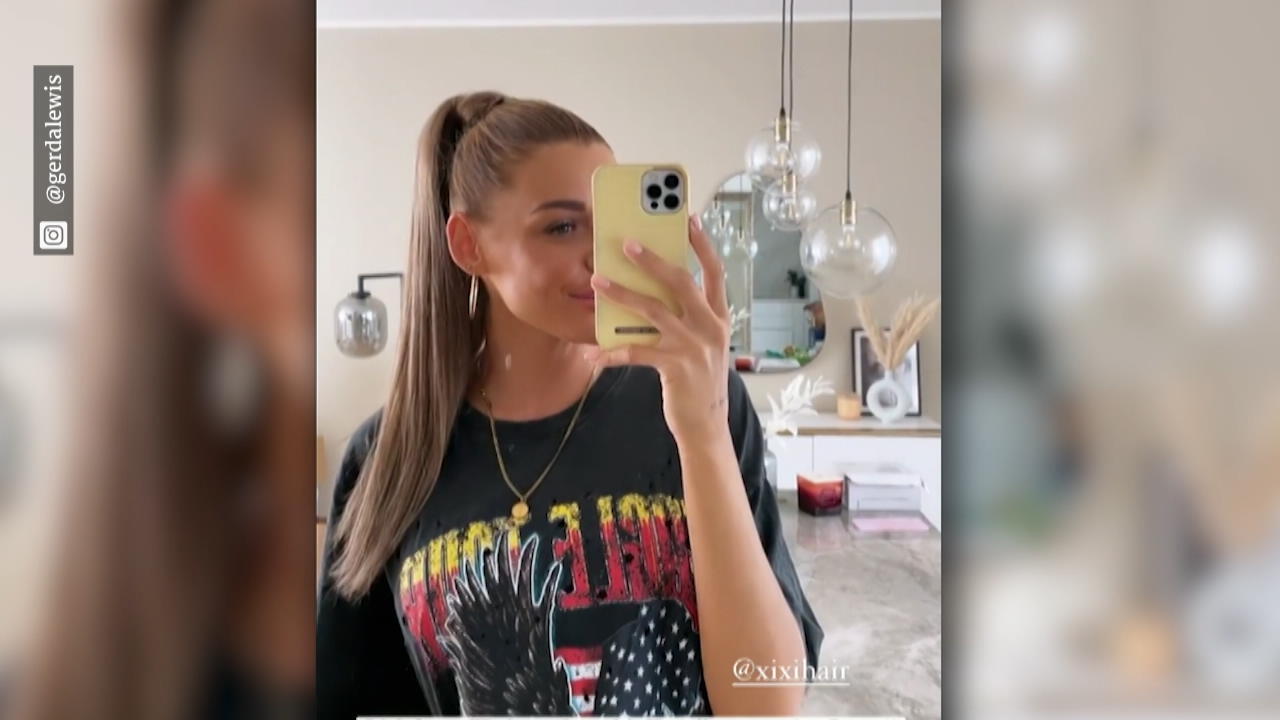 Gerda Lewis hat eine neue Haarpracht