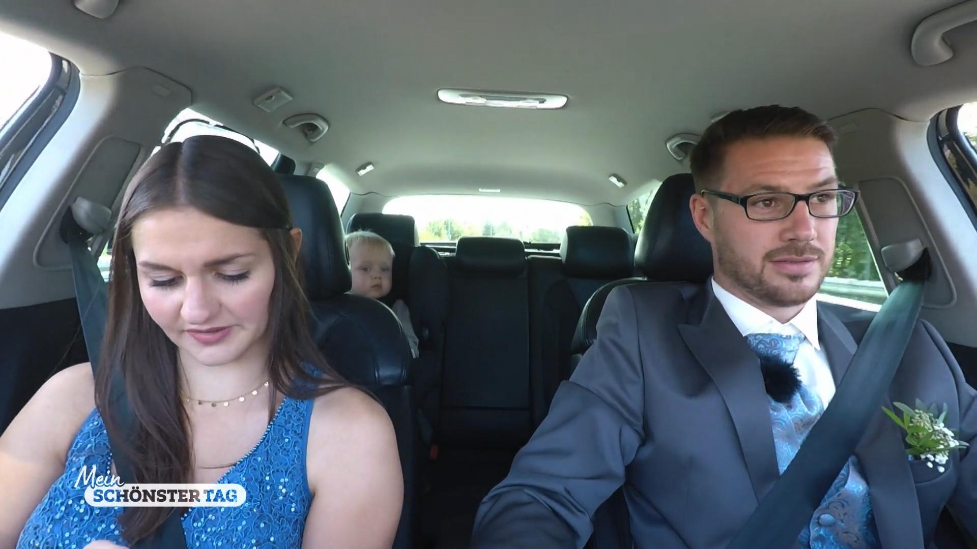 Bräutigam Eric muss noch seinen Text lernen