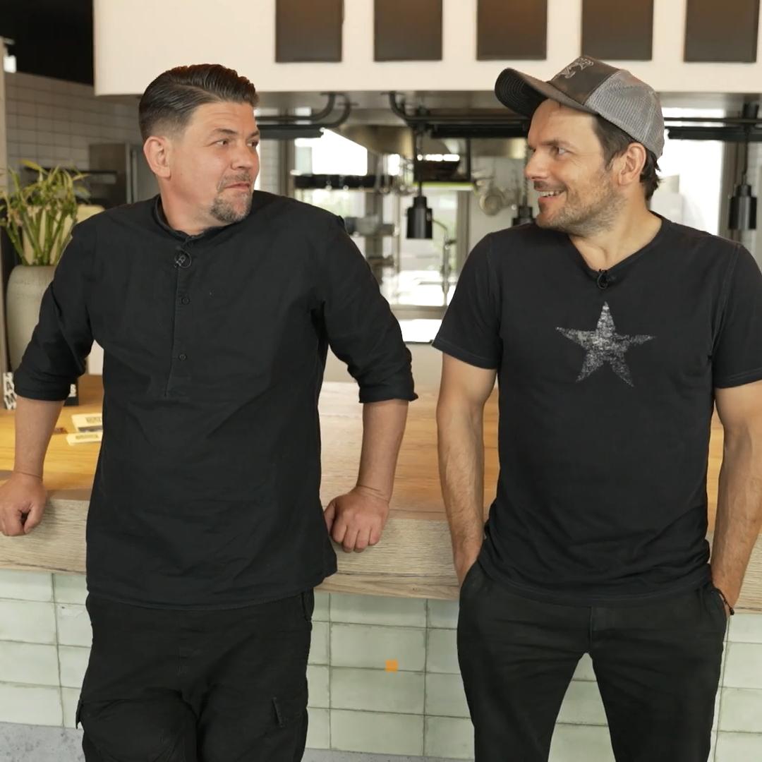 Tim Mälzer und Steffen Henssler haben sich richtig lieb