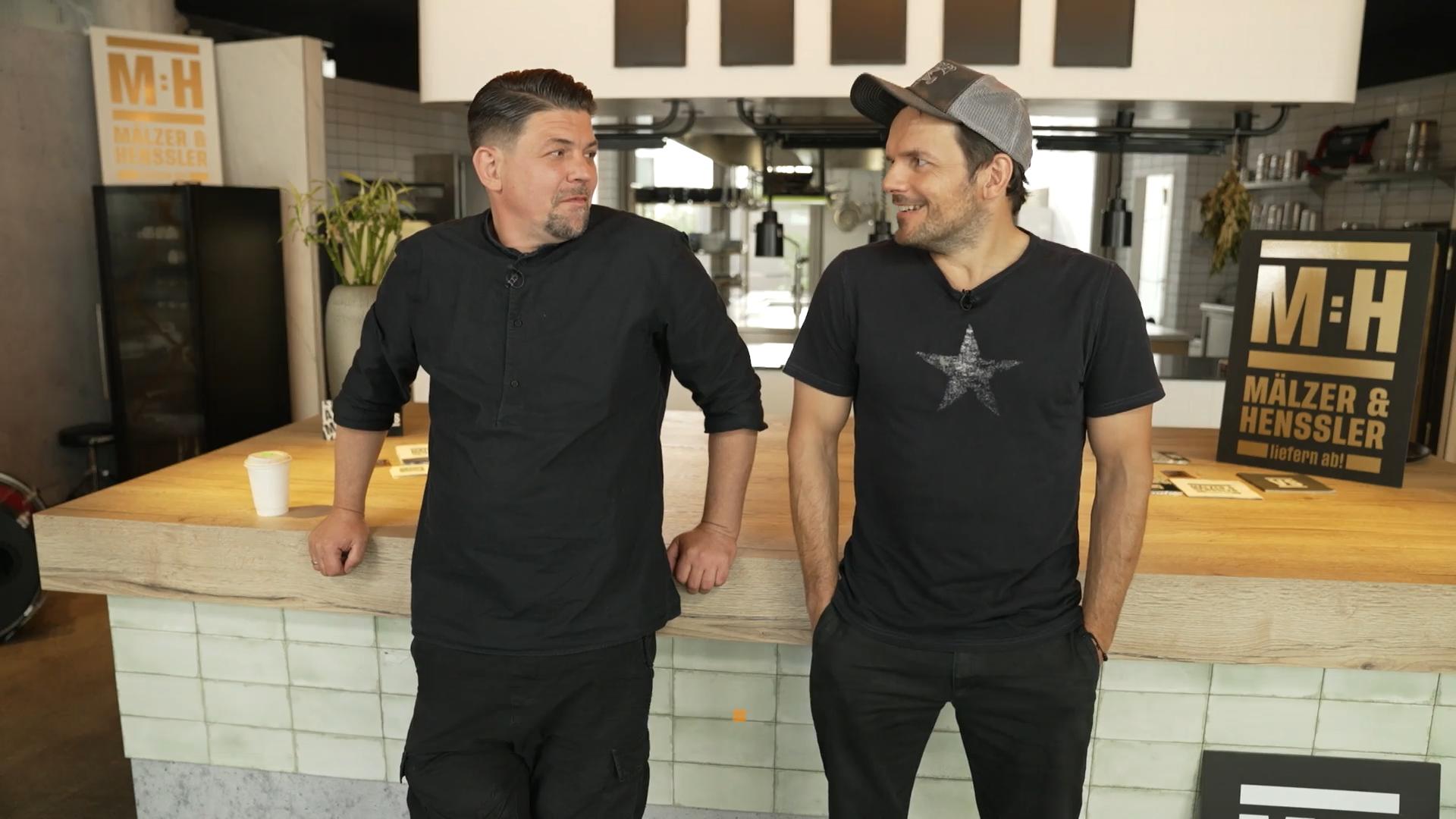 Tim Mälzer und Steffen Henssler haben sich richtig lieb
