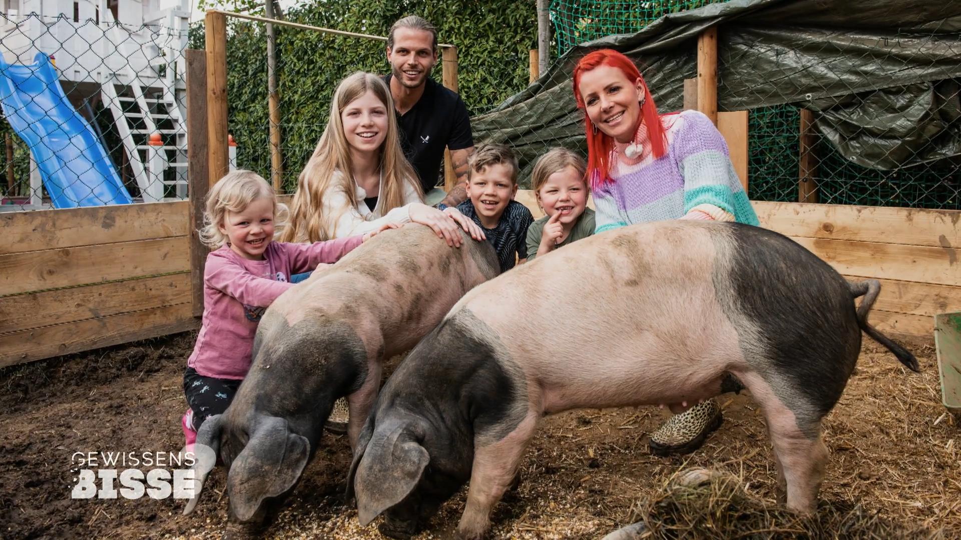 Ein Familienfoto mit Dodo und Didi