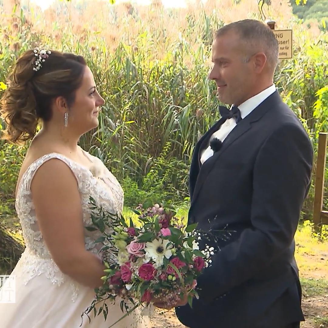 Bei Katja und Marcus fließen die Tränen in Strömen
