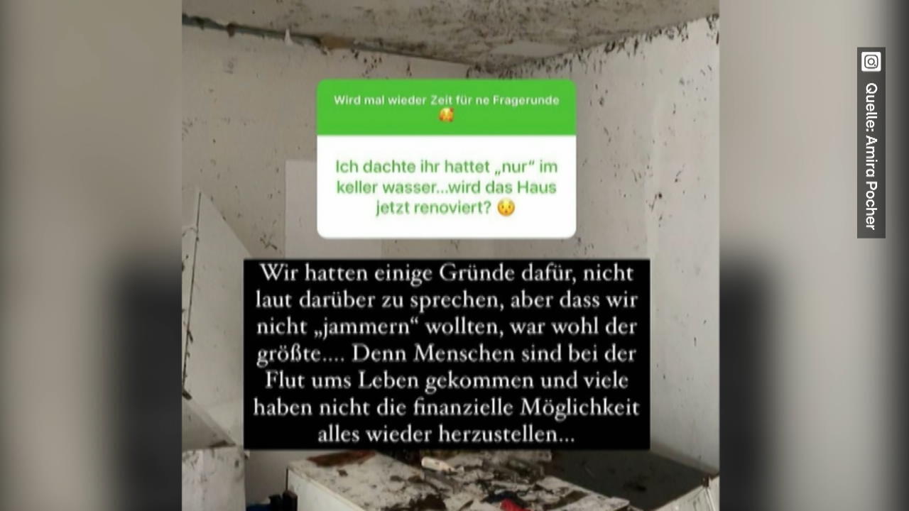 Amira Pocher spricht erstmals über Flut-Erfahrung