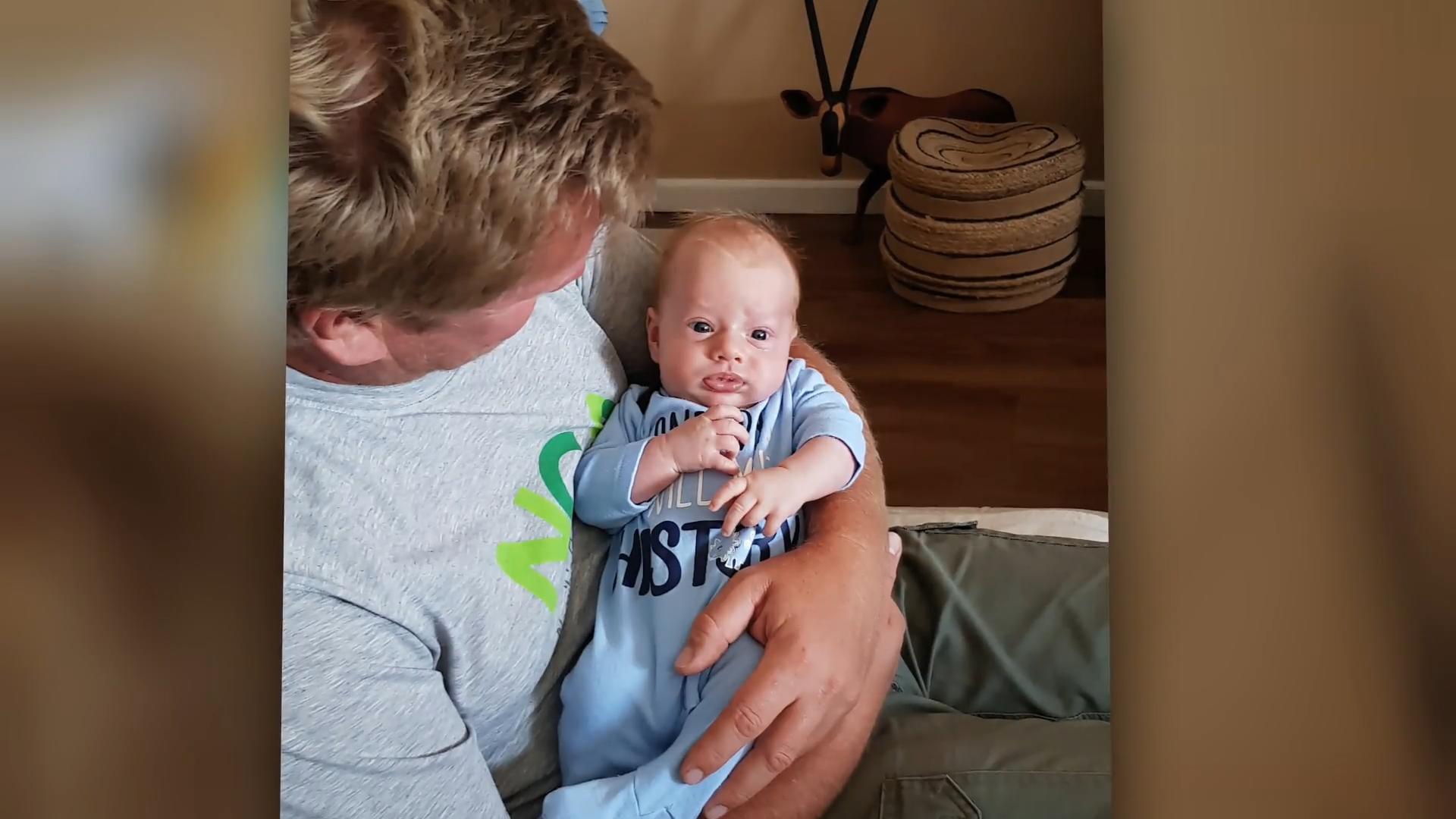 Baby Bruno macht Jörns und Oliwias Leben perfekt