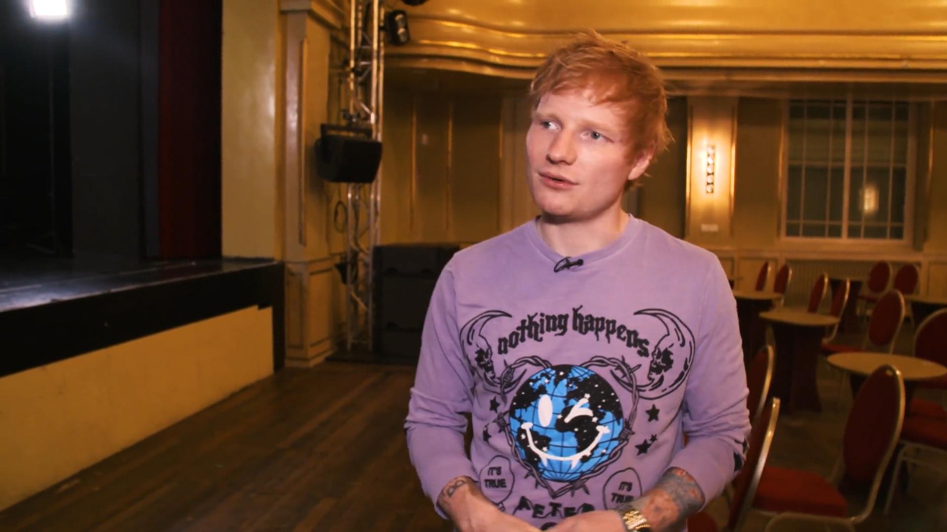 Ed Sheeran verrät seine Glücksformel