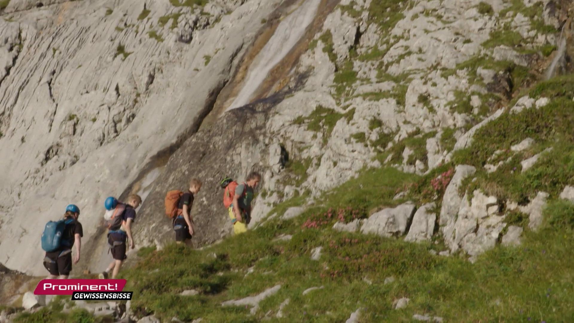 Für Joey Kelly und seine Söhne geht's rauf zur Zugspitze