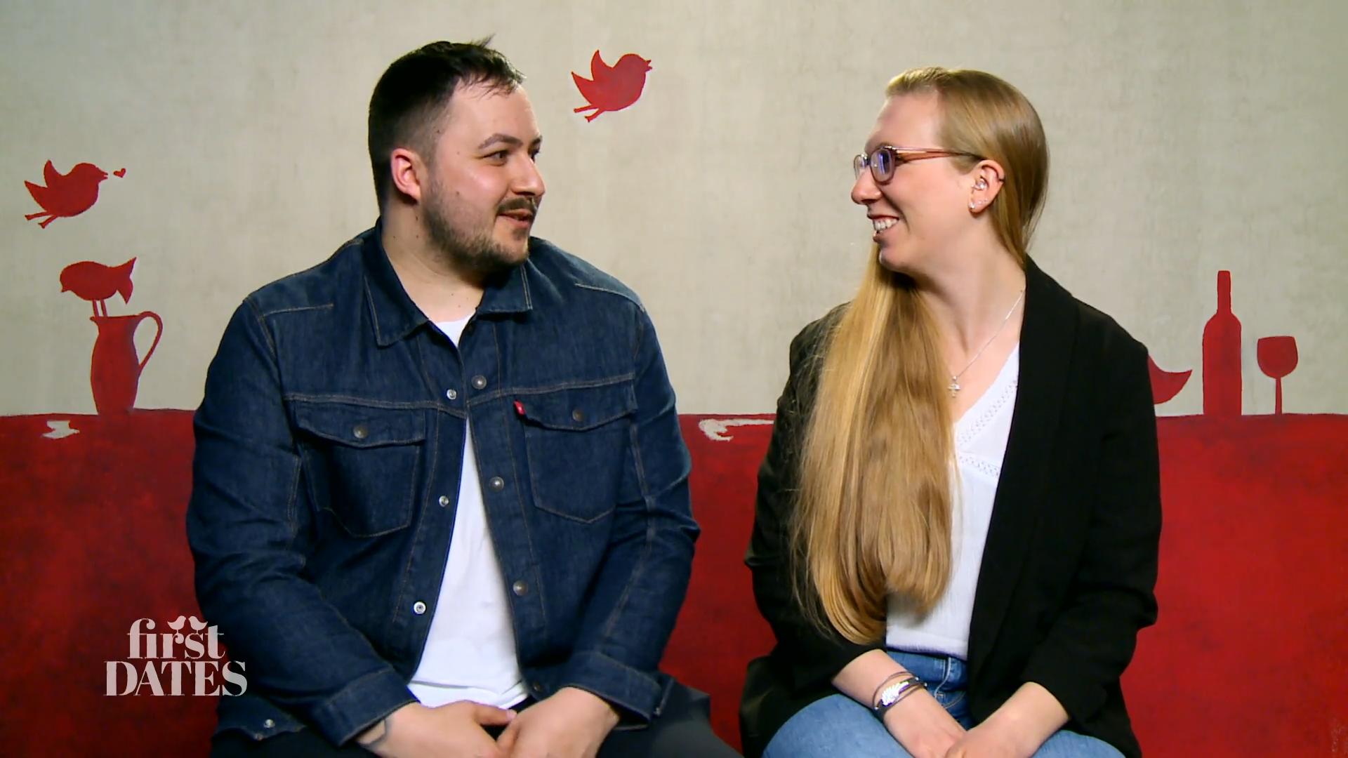 Florian gibt Sabrina ein gutes Gefühl