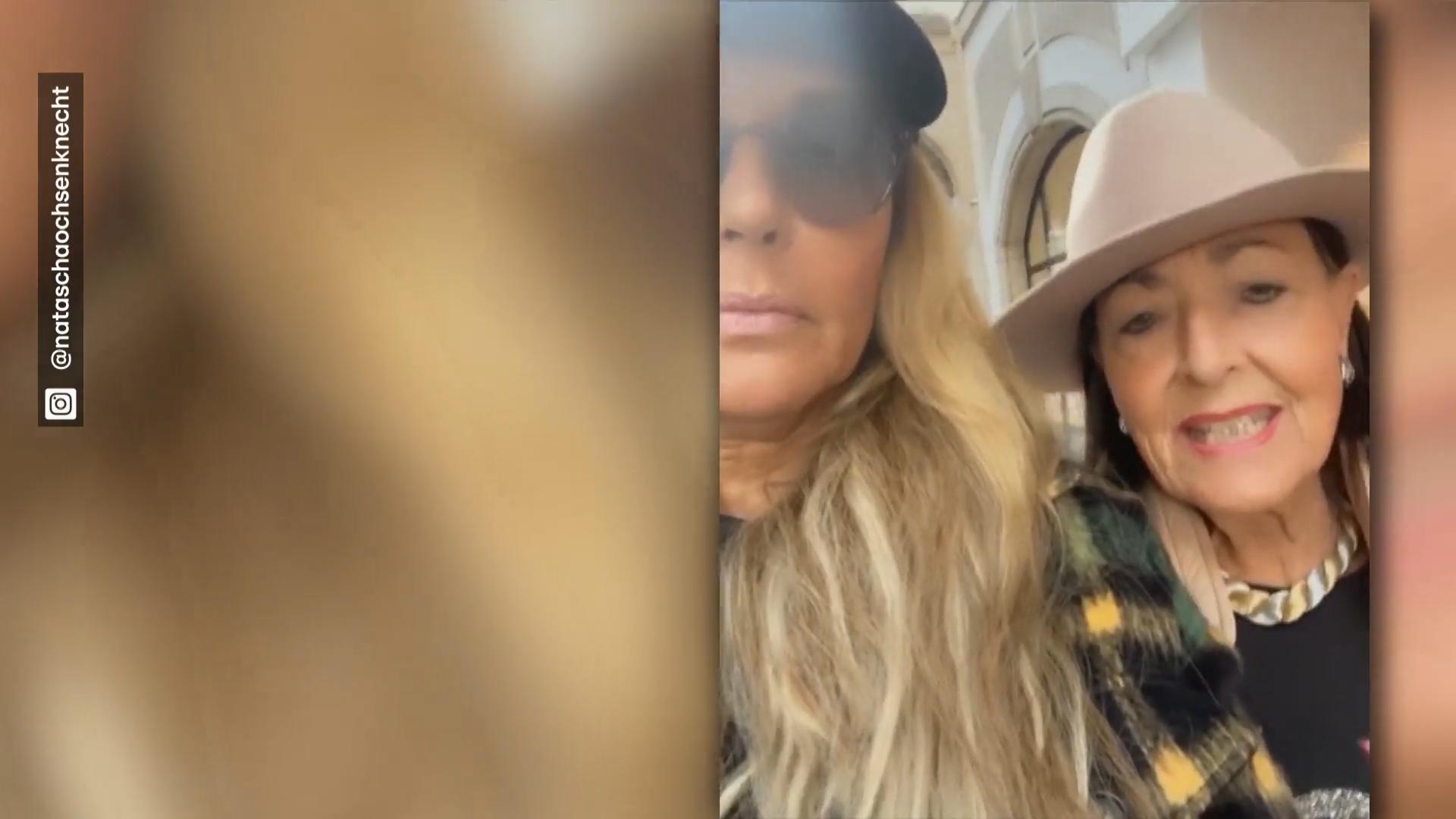 So flott ist Natascha Ochsenknechts Mama unterwegs