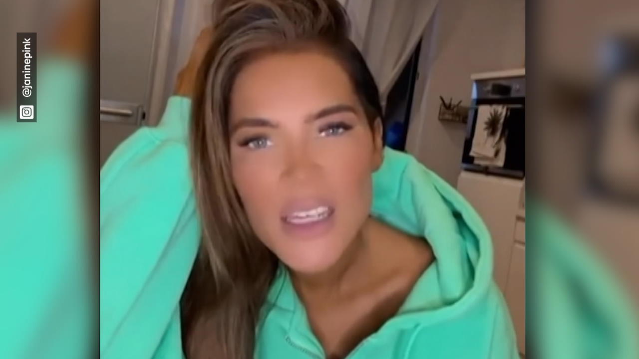 Janine Pink macht Hatern eine Ansage