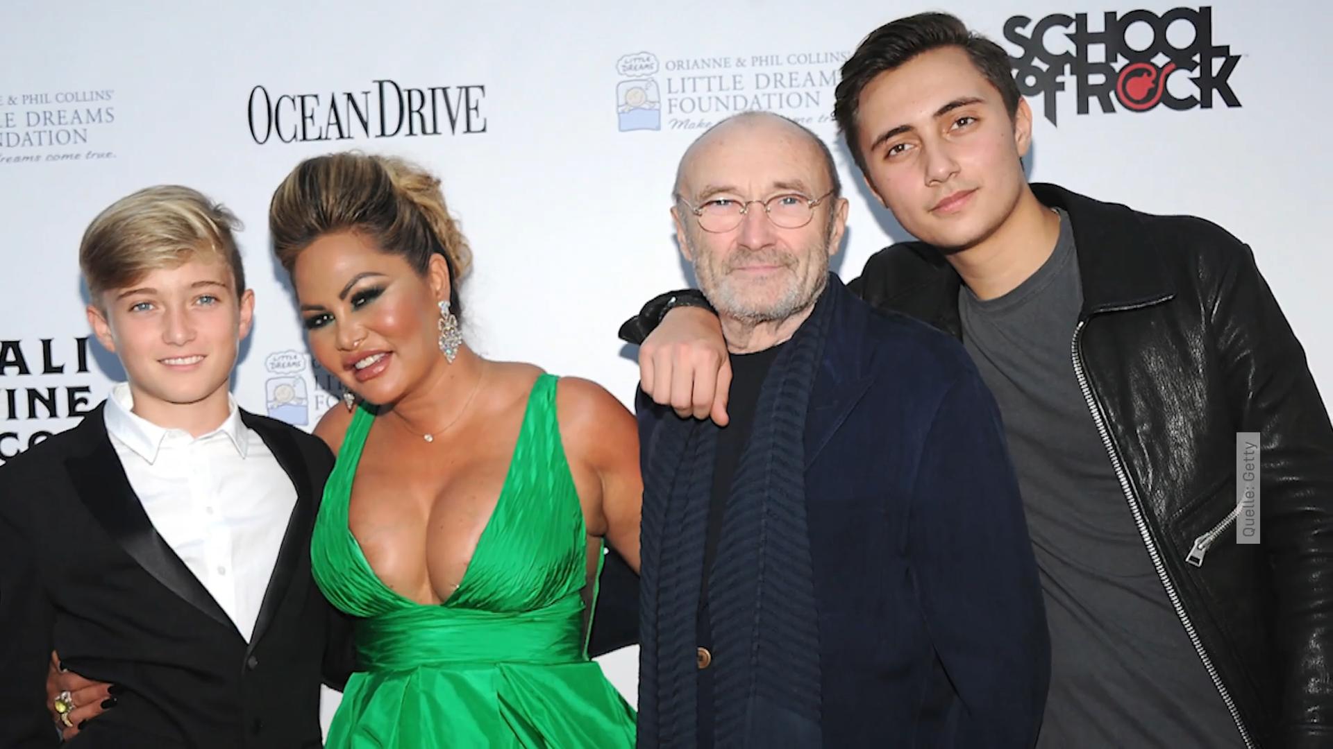 Krallt Phil Collins Ex sich seine Millionen?