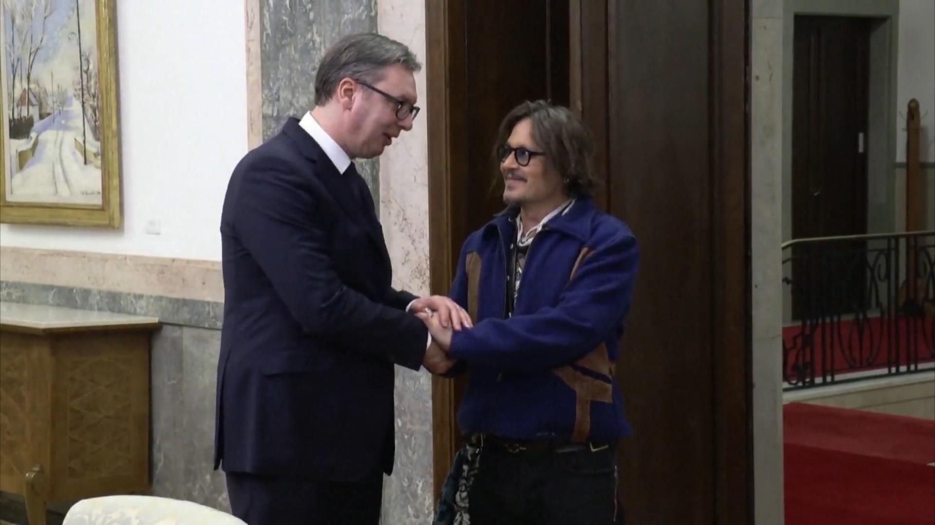 Johnny Depp bald Politiker?