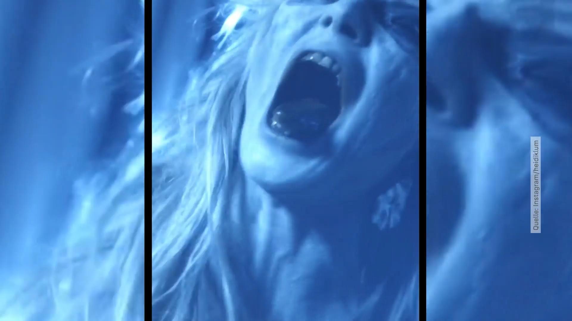 Teaser auf Heidi Klums Halloween-Kostüm