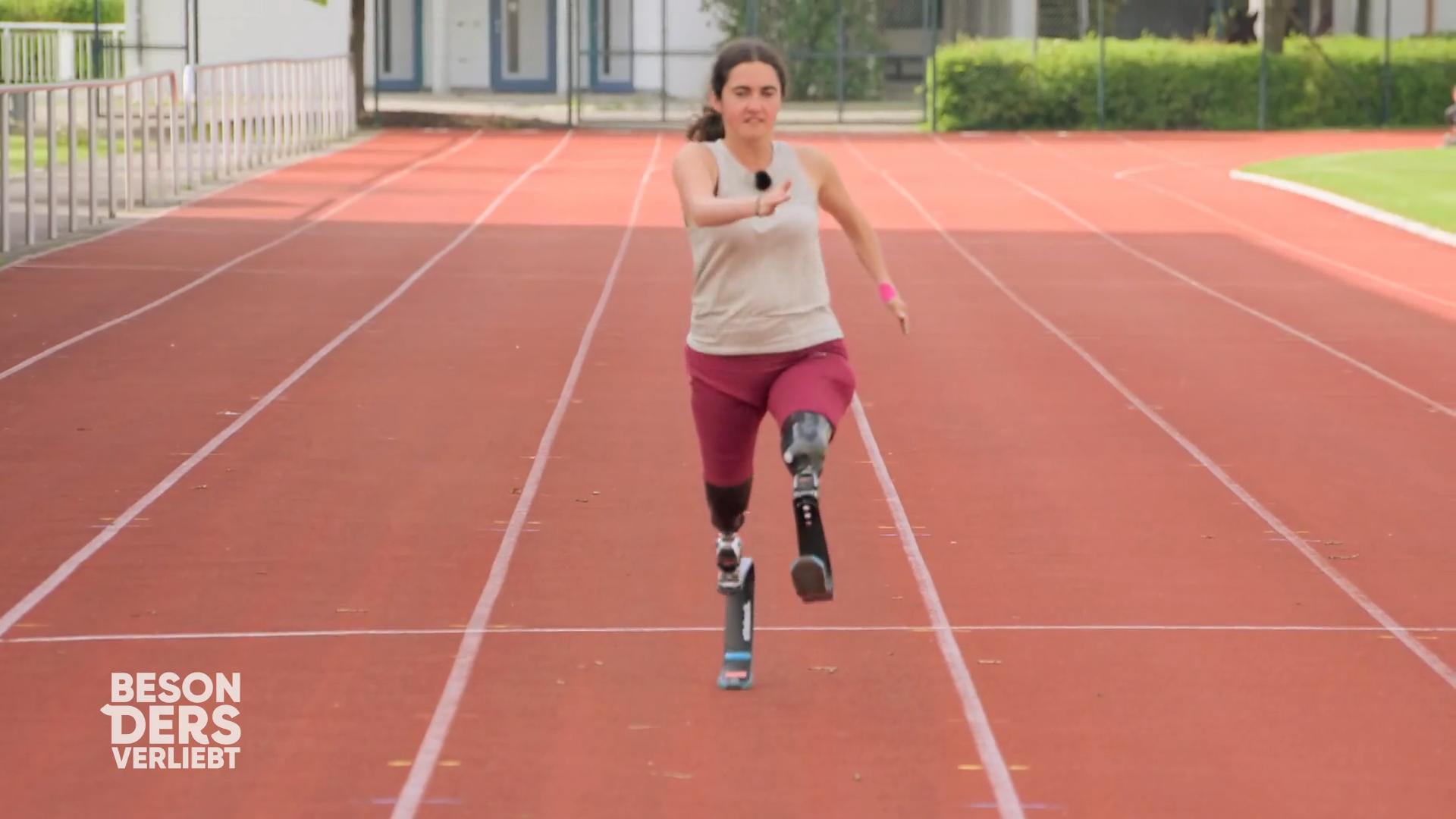 Julia feiert trotz Prothesen sportliche Erfolge