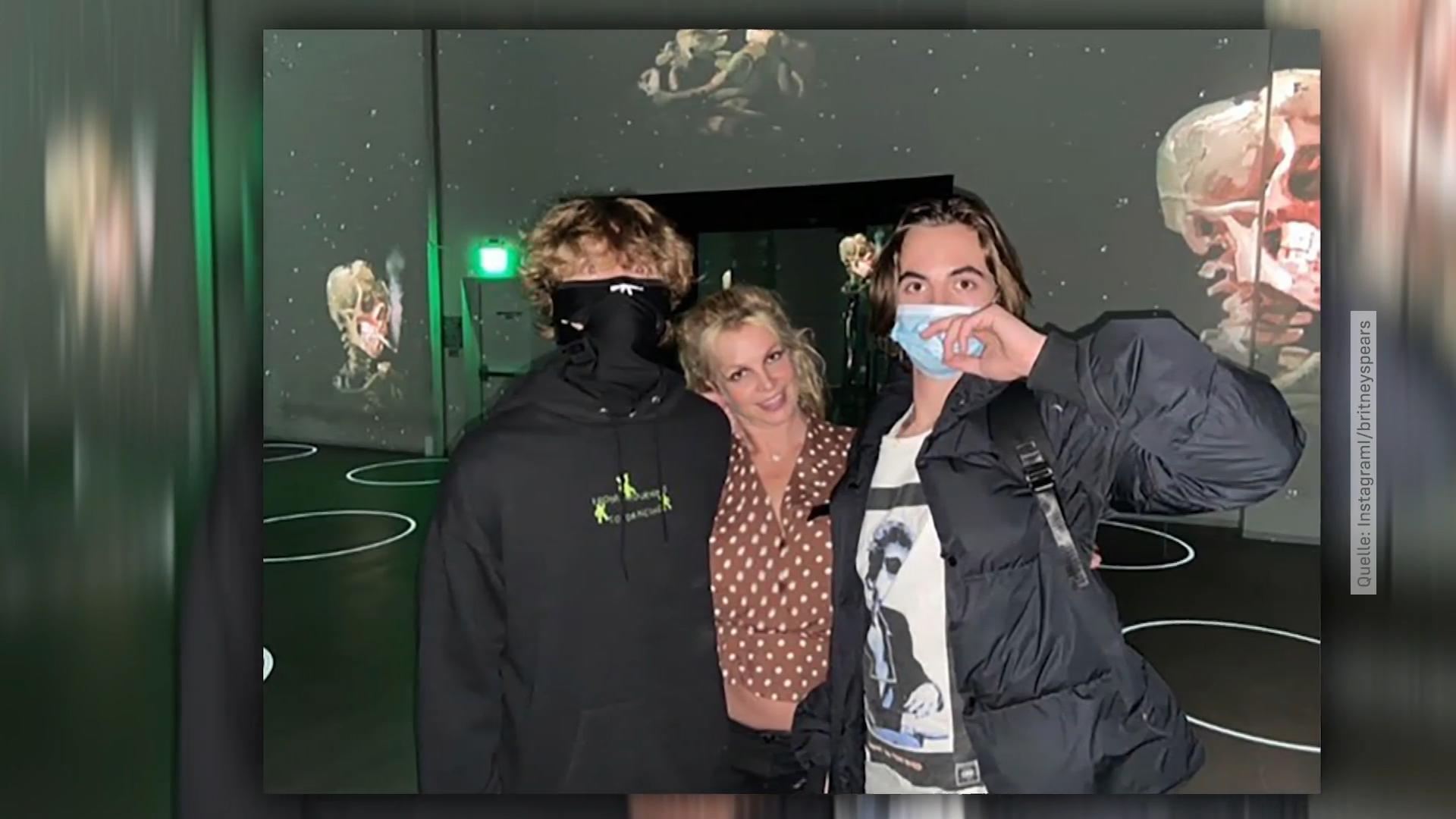 Britney Spears' Sohn hat keinen Bock auf Fotoshooting