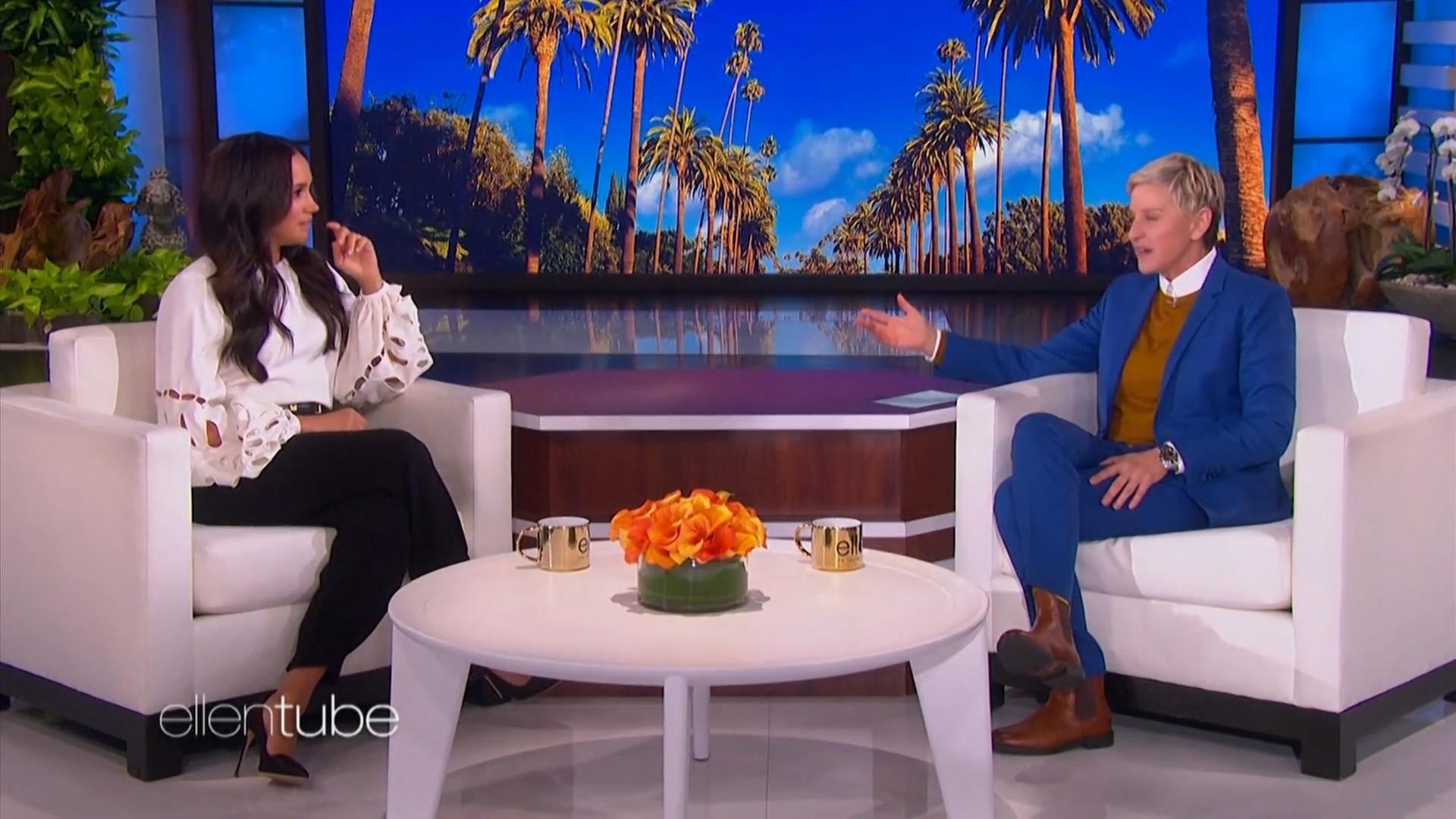 Herzogin Meghan tritt in der Show von Ellen DeGeneres auf