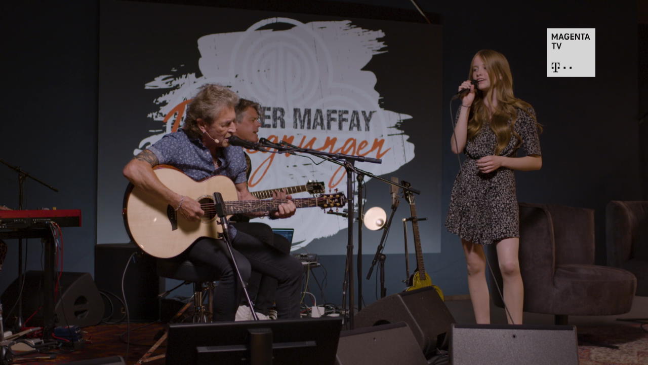 Lillian Kelly singt mit Peter Maffay