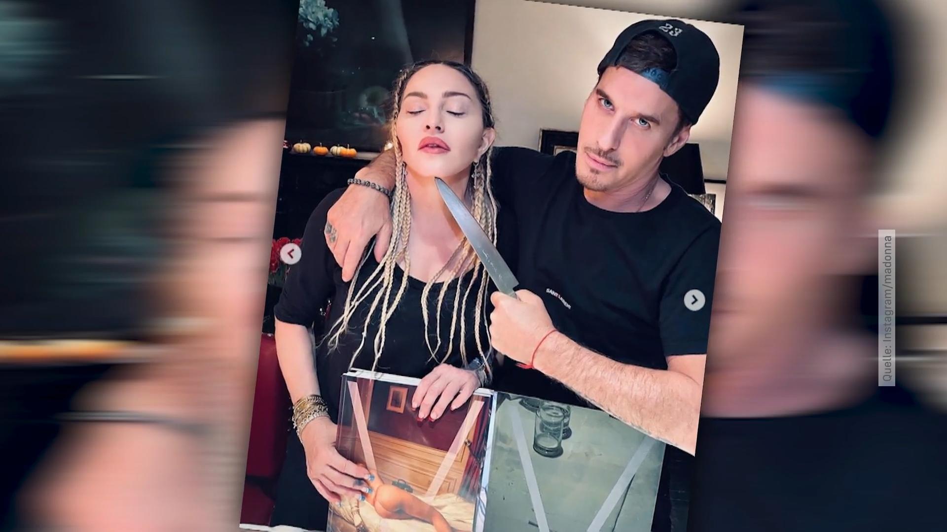 Superreiche Madonna mit Billig-Kunst-Aufreger