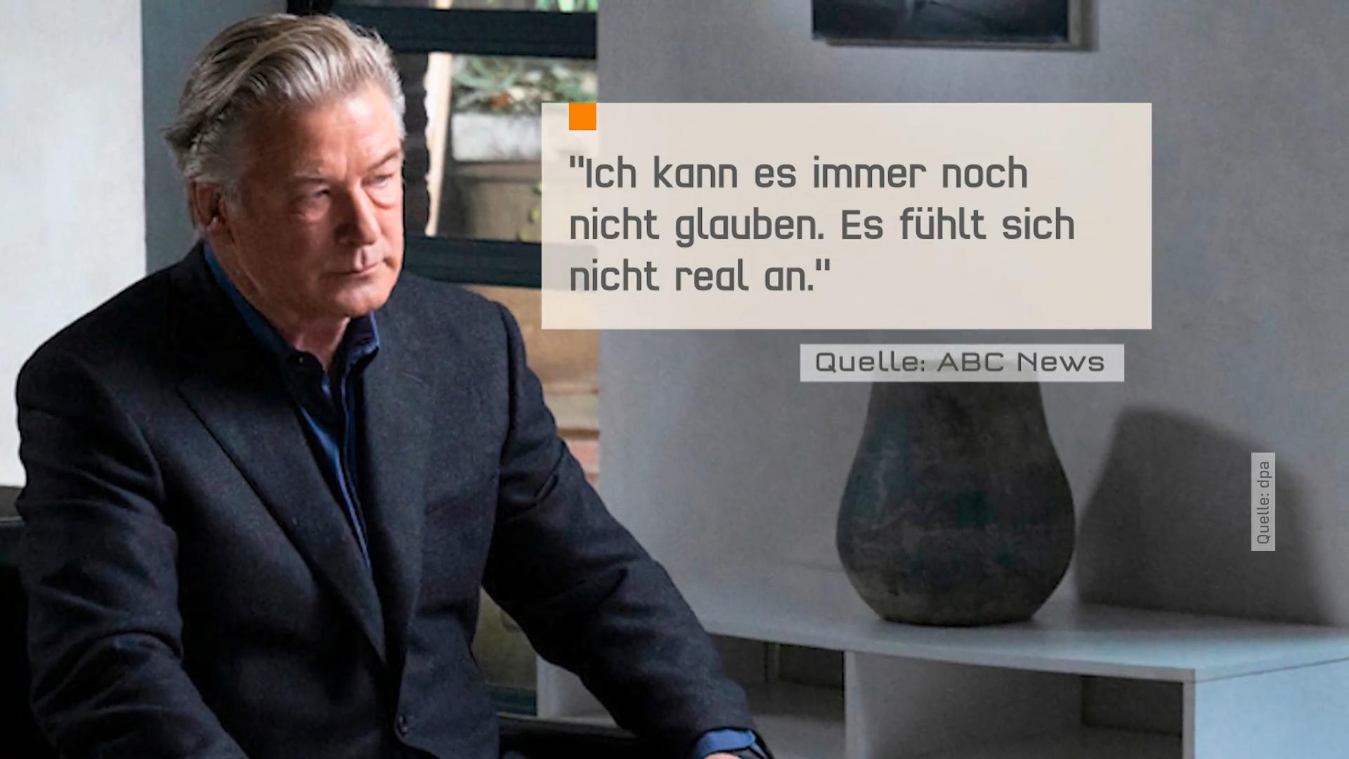 Alec Baldwin: „Ich habe nie abgedrückt“