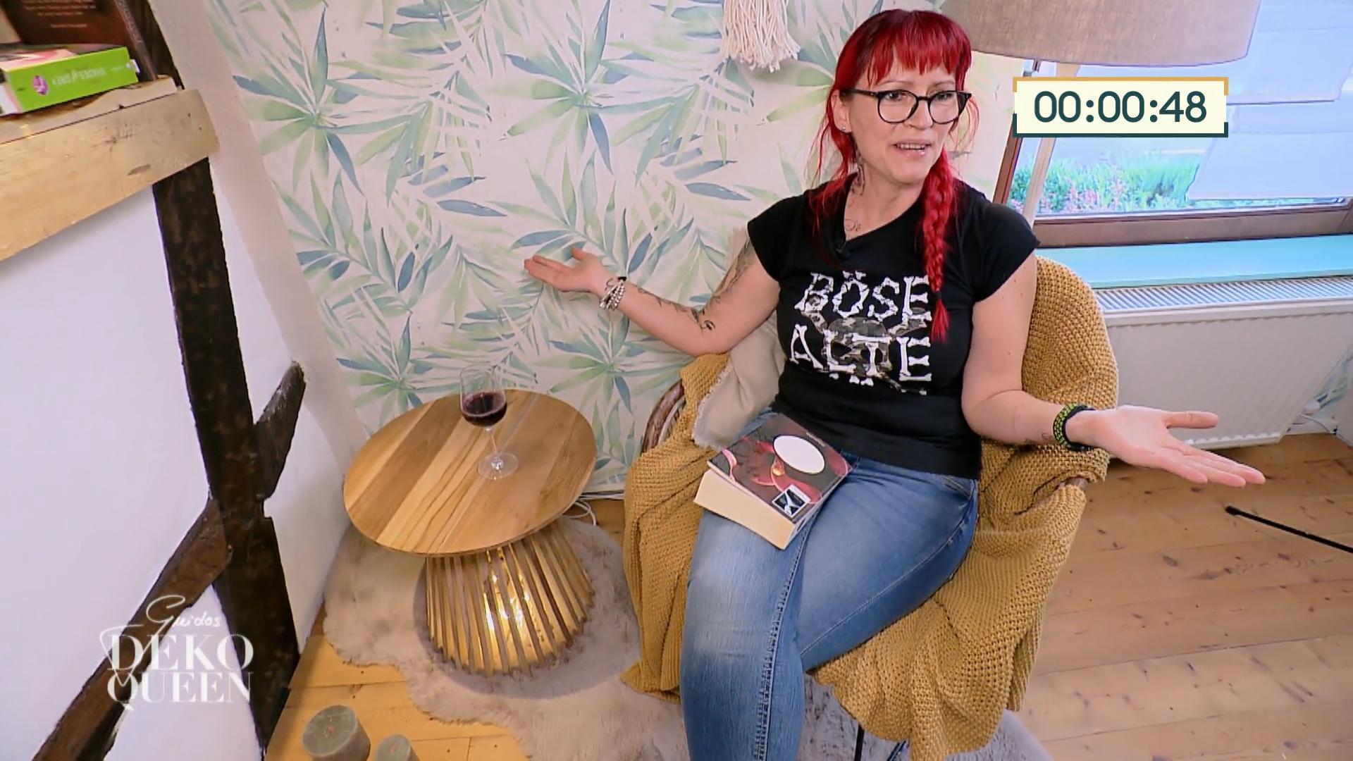 Marion hat sich einen Lieblingsplatz geschaffen