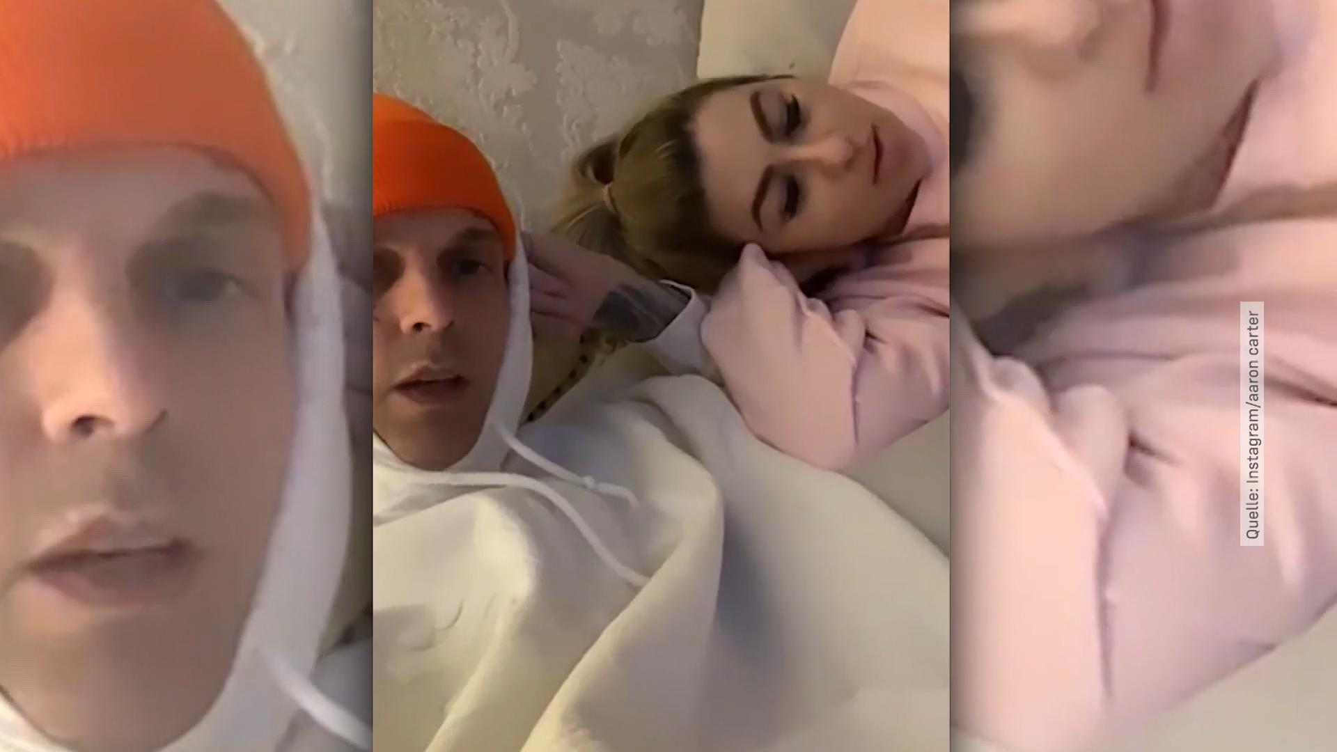 Aaron Carter und Melanie Martin sind wieder zusammen