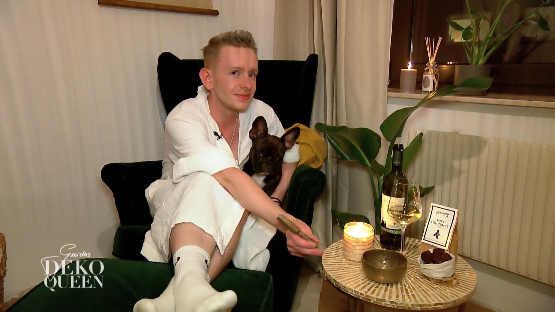 Wayne ist stolz auf seine Wohlfühl-Area