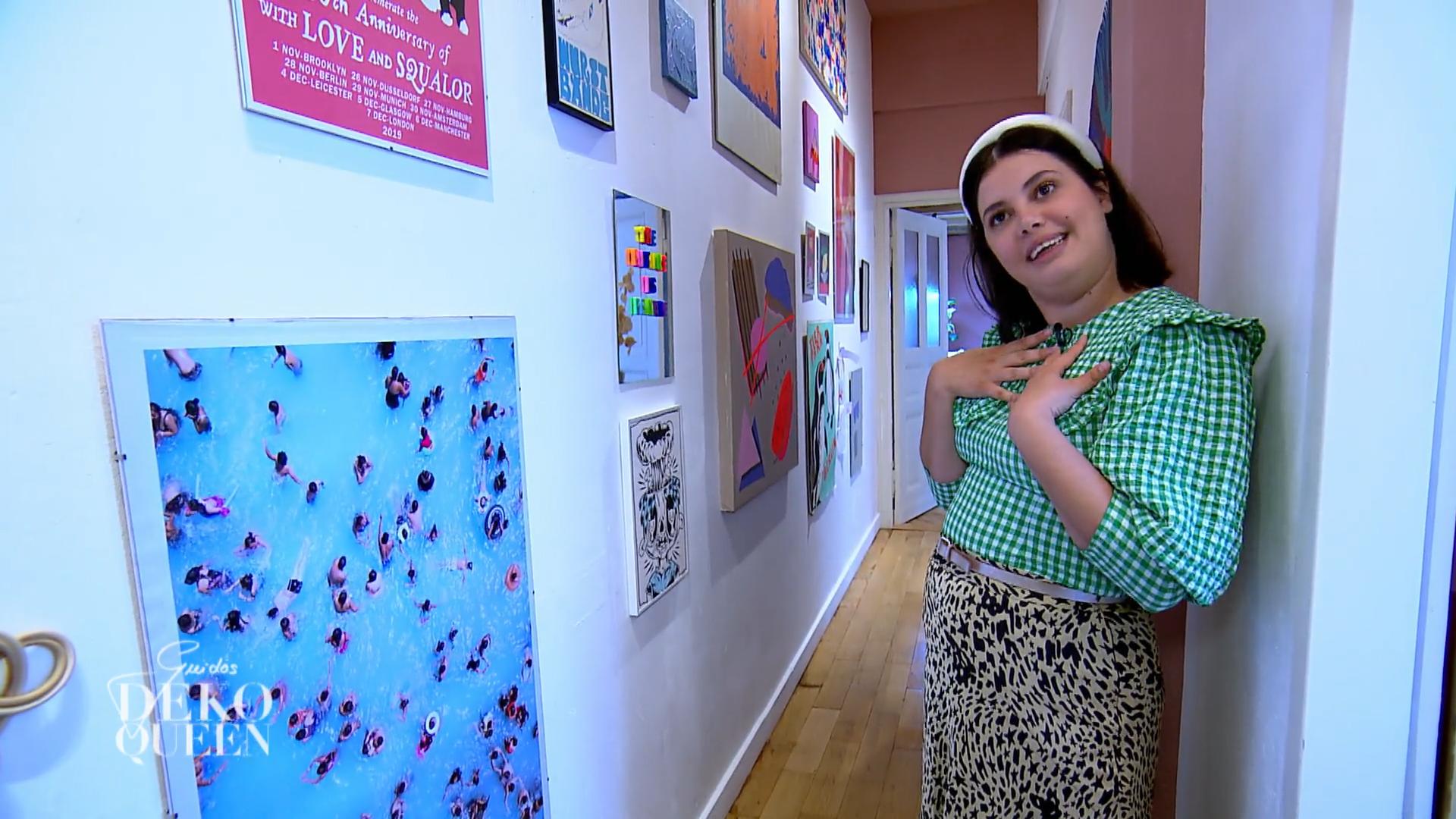Bei Judith gibt es eine Kunstgalerie