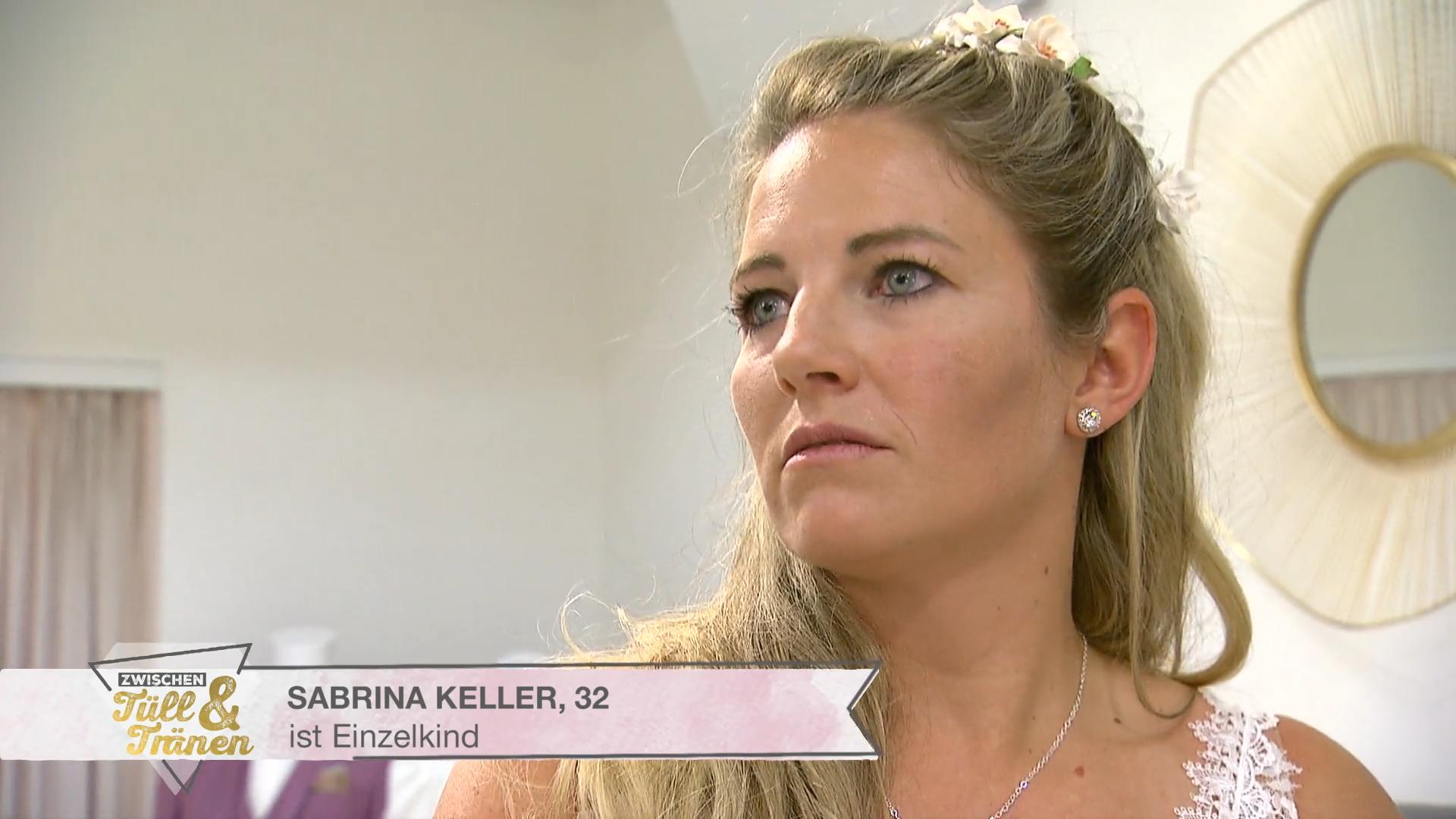 Schon sehr früh musste die Braut selbstständig werden