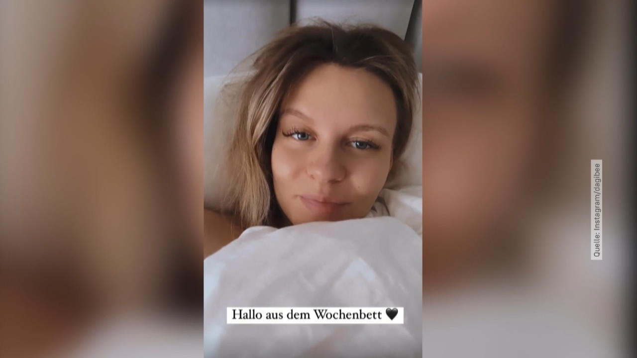 Dagi Bee meldet sich aus dem Wochenbett