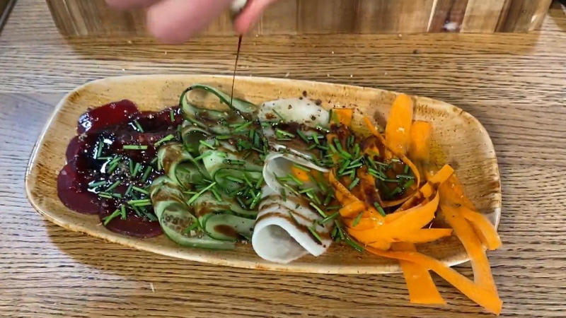 Knackiges Gemüse-Carpaccio: Besser als jeder Salat