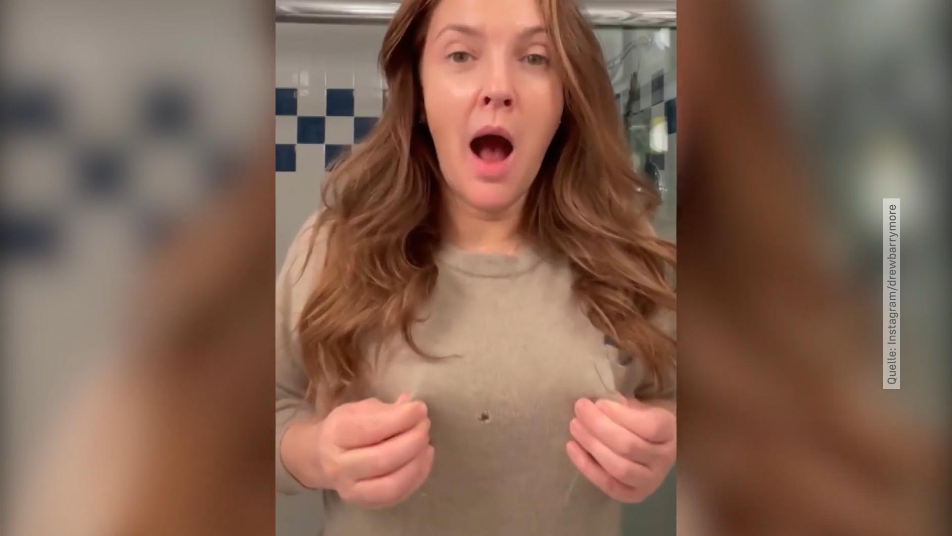 Drew Barrymore hat gefräßige Motten