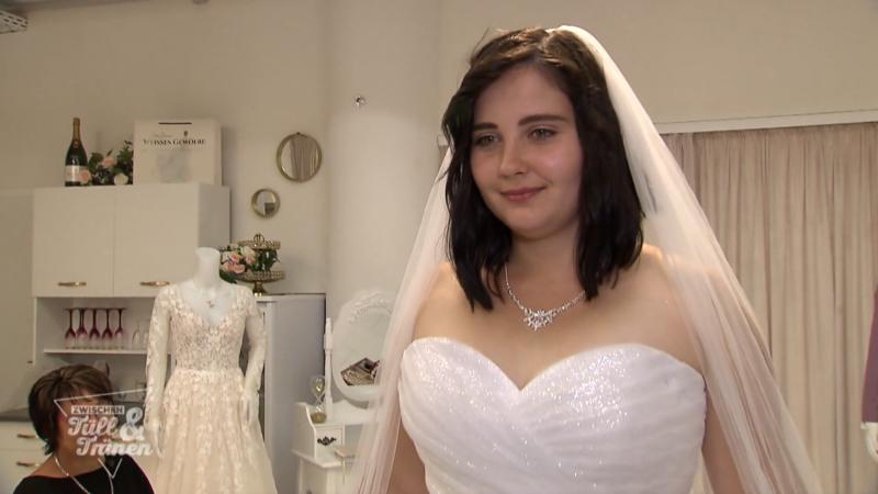 Braut Christin fehlen die Worte