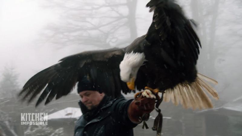 Mälzer Auge in Auge mit dem harten Wildnis