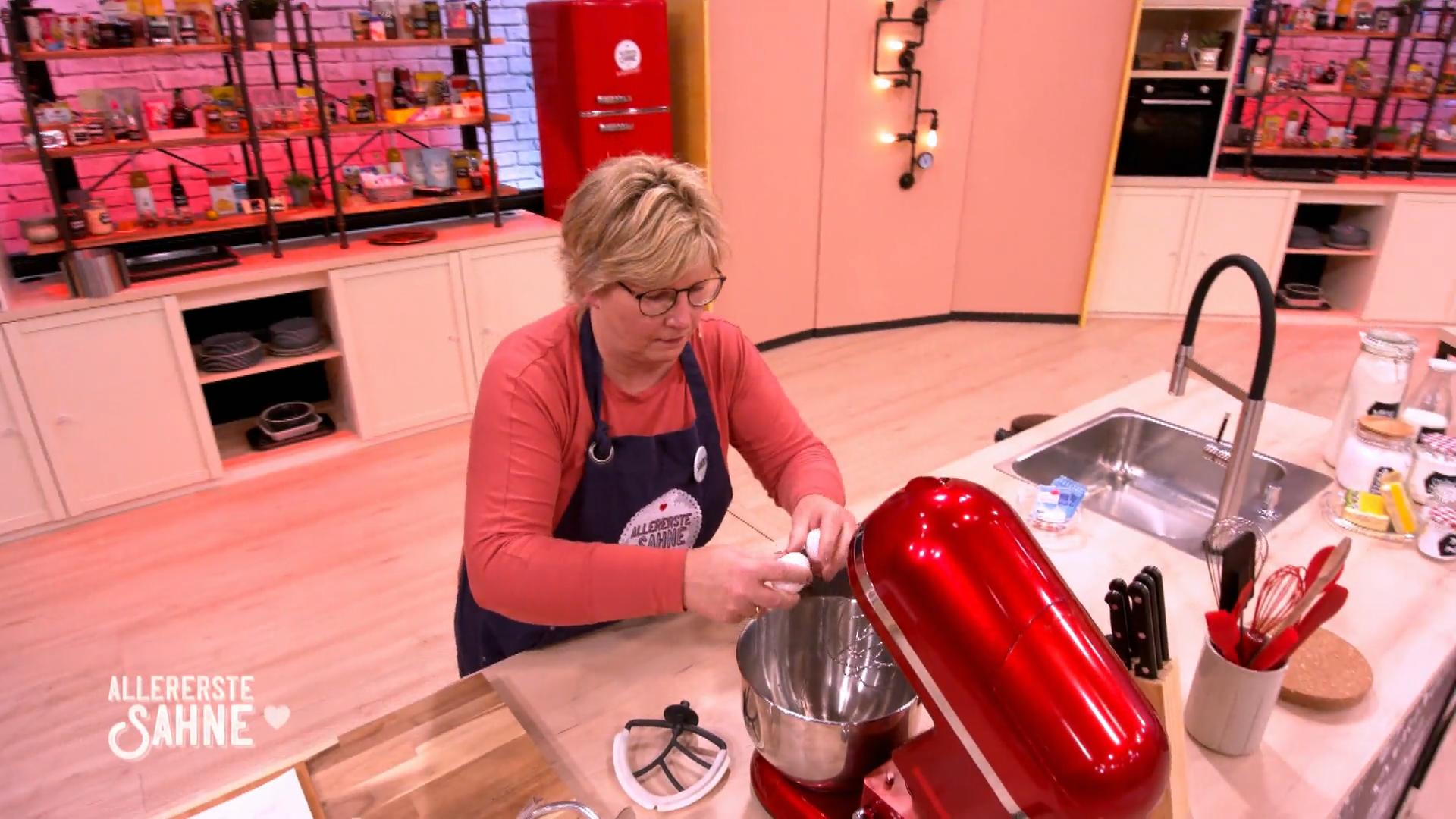 Sandra wirkt als wäre sie die Ruhe selbst