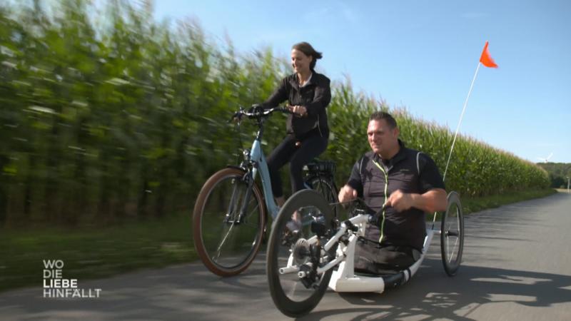 Ausflug auf dem Hand-Bike