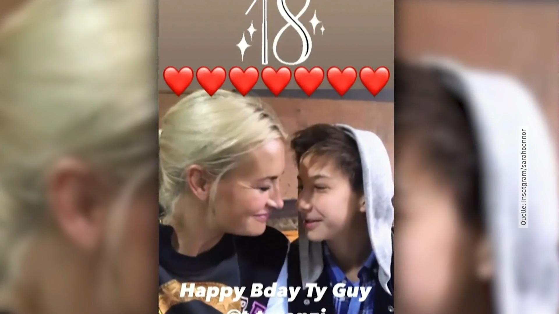 Sarah Connor gratuliert Sohn Tyler zuckersüß zum 18.