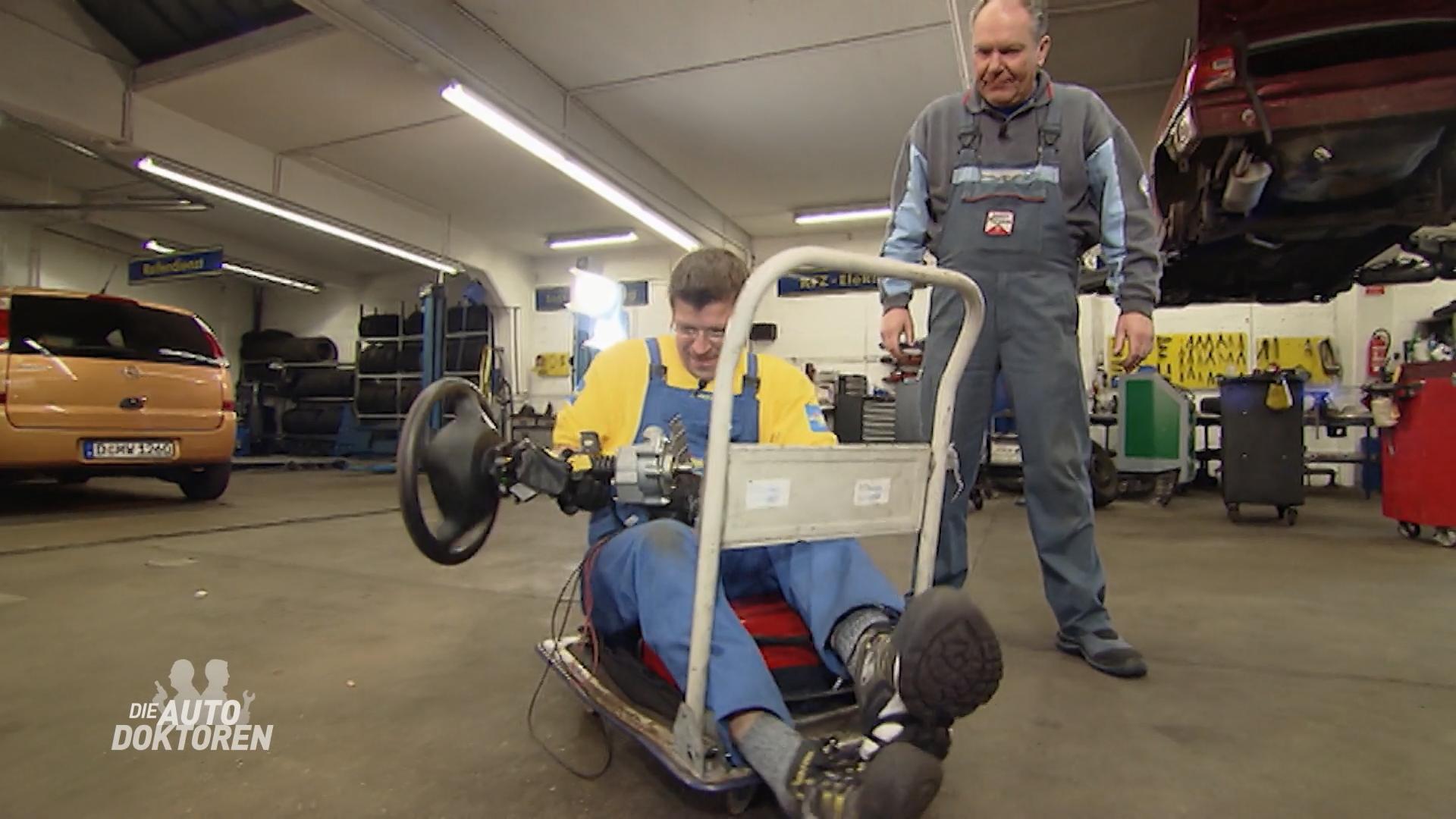 Ein Lenkrad macht Probleme