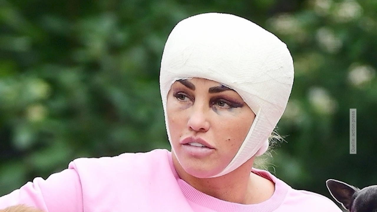 Katie Price war beim Beauty-Doc