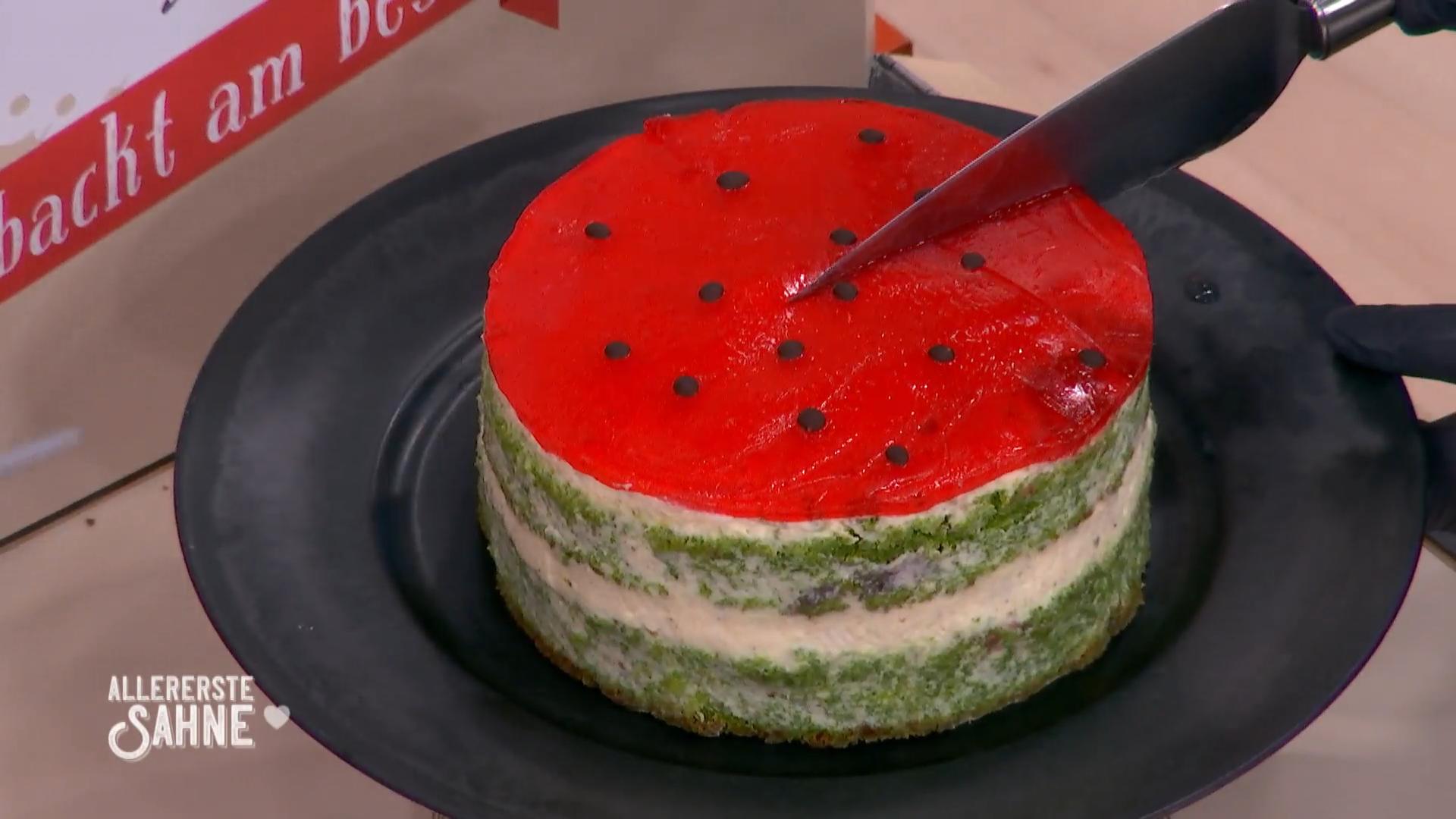 Eine Melonentorte mit Tücken